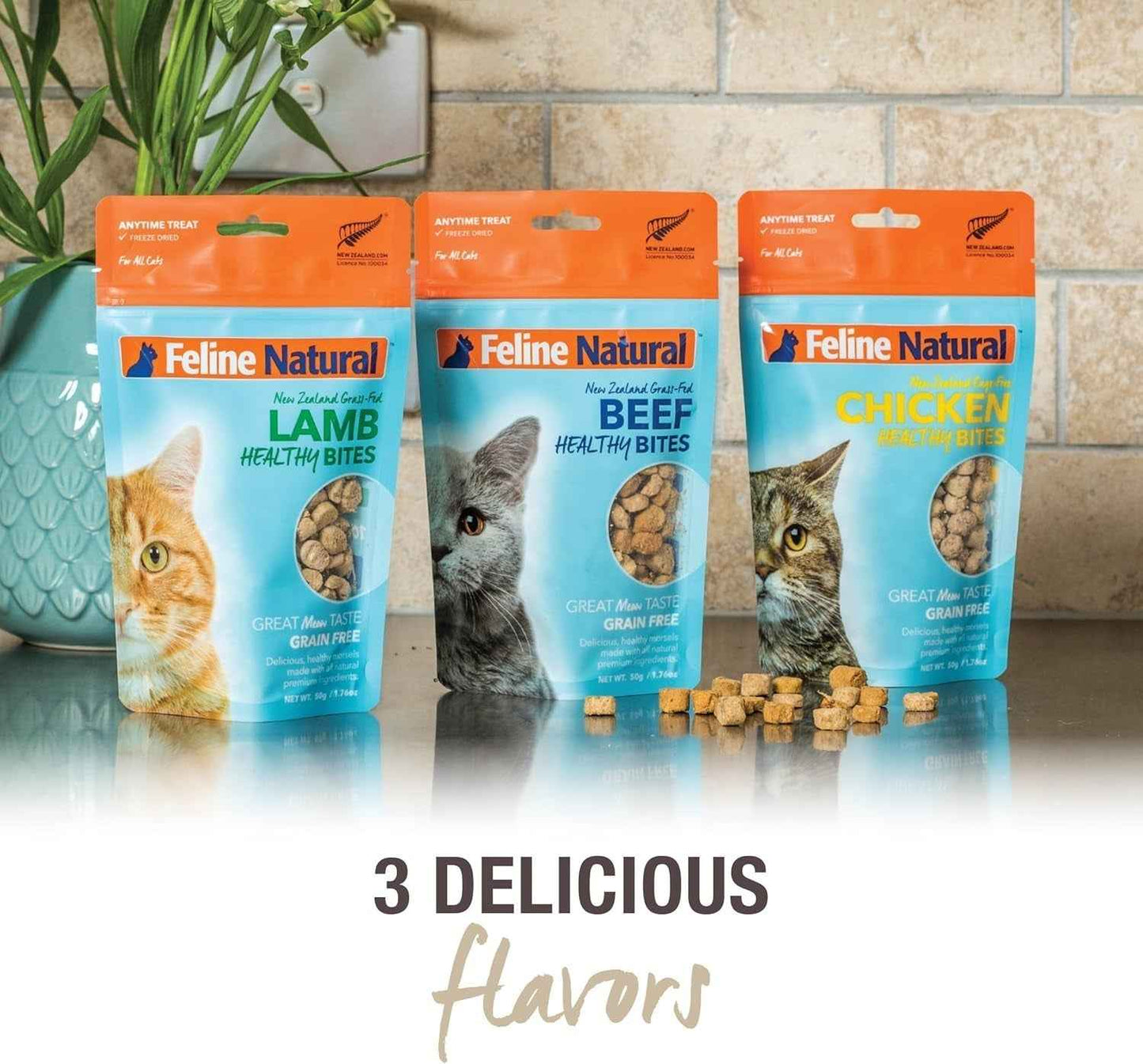 New Zealand Freeze Dried Cat Treats - Healthy Grain-Free