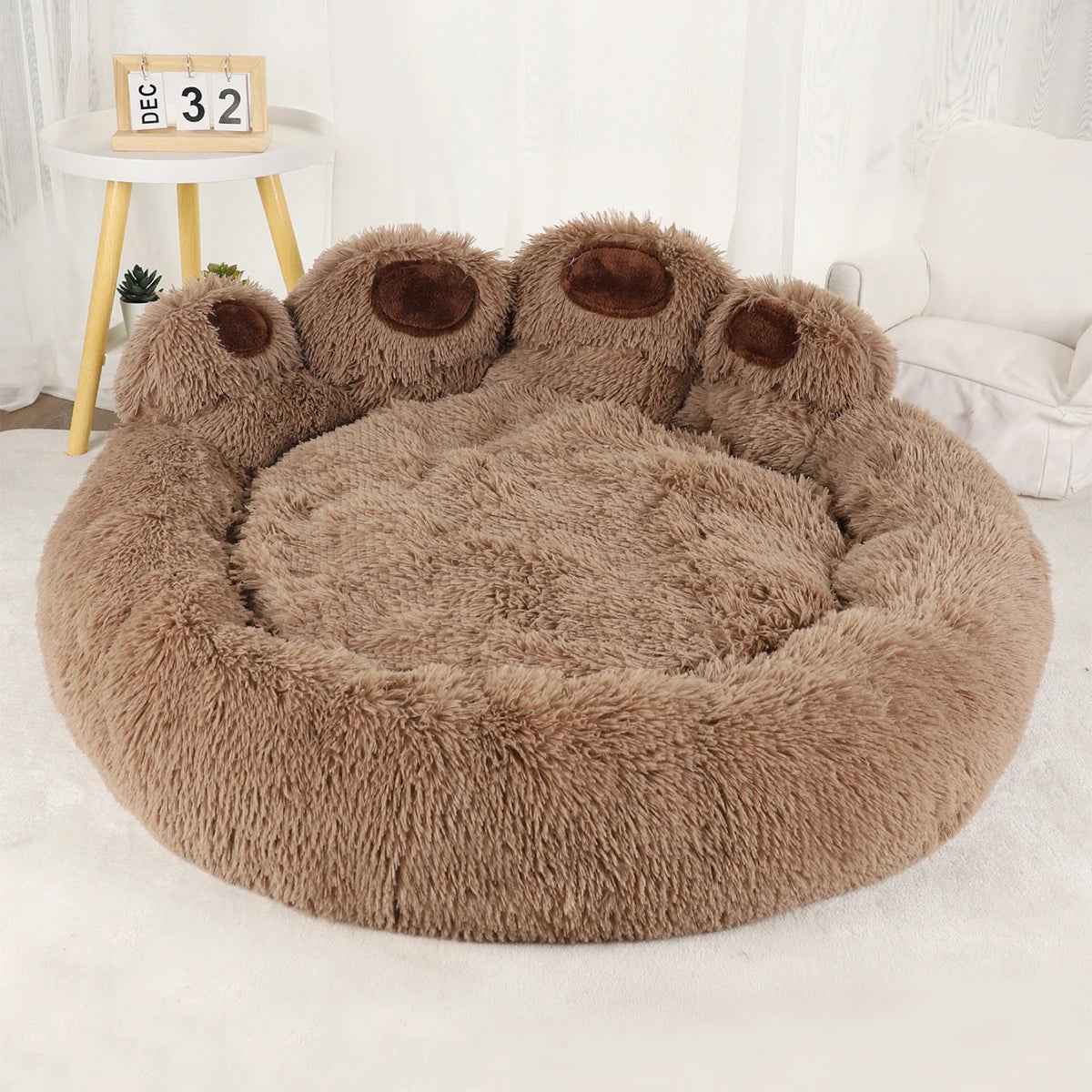 Plush Washable Warm Dog Sofa Bed: Cozy Comfort for Pets