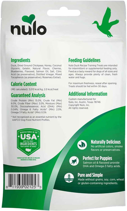 Nulo Duck Grain-Free Dog Training Treats