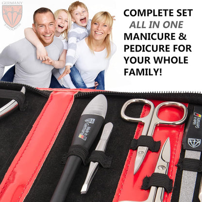 3 Swords Germany Manicure Pedicure Kit- High-Quality - HuckMB Pet Supply