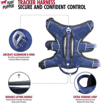 Tuff Pupper Escape Proof Adjustable Dog Harness | 5-Point