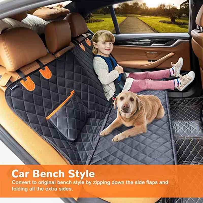Waterproof Dog Car Seat Cover - Protect & Travel with Ease