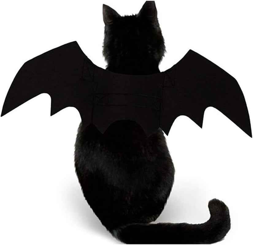 Pet Bat Wings Halloween Costume: Perfect Cat & Puppy