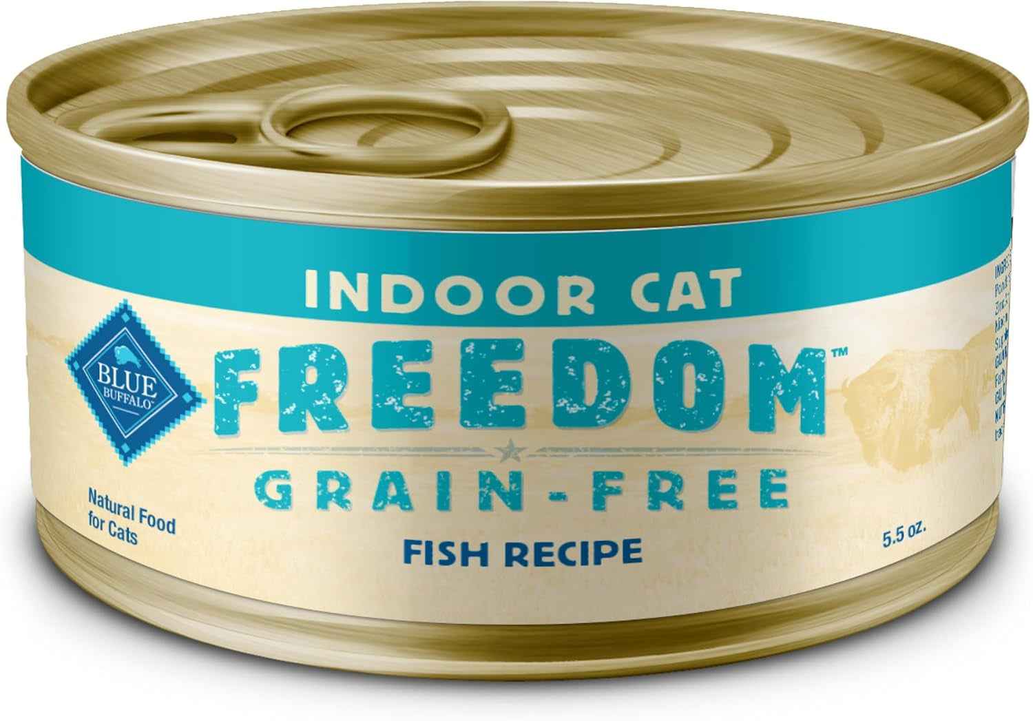 Blue Buffalo Grain-Free Fish Wet Cat Food -Natural Nutrition