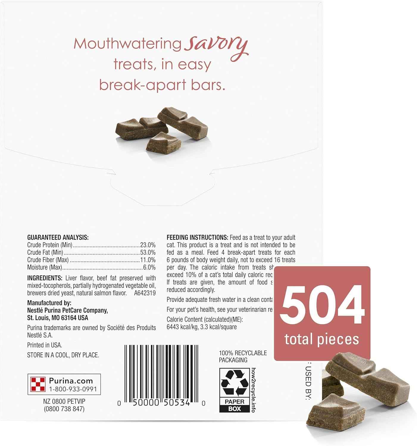 Purina Fancy Feast Limited Ingredient Salmon Cat Treats