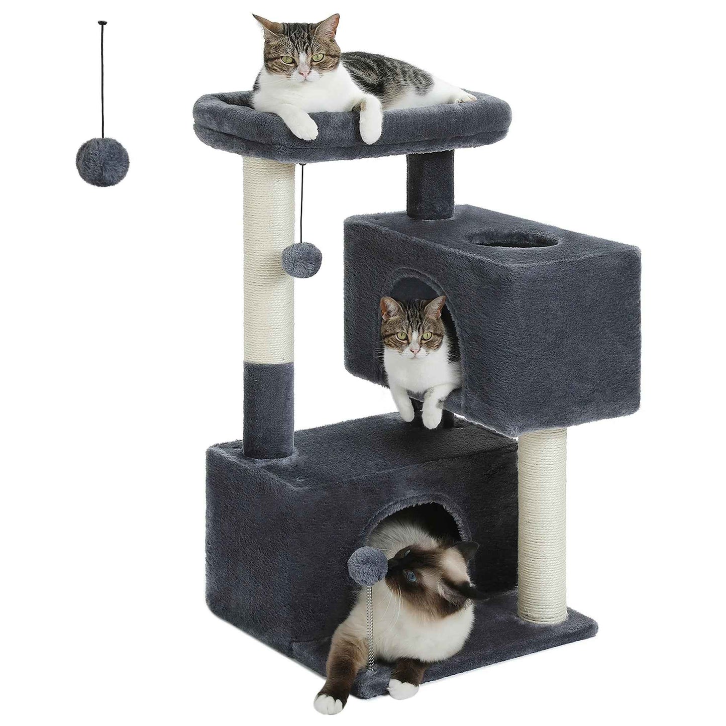 Cat Tower With Condos for Medium Cats
