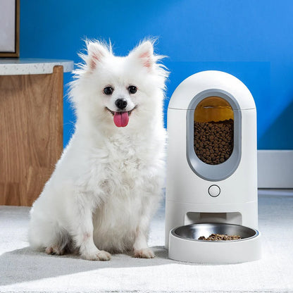 HEYBO Automatic Cat Feeder Timed Cat Food Dispenser Smart - HuckMB Pet Supply
