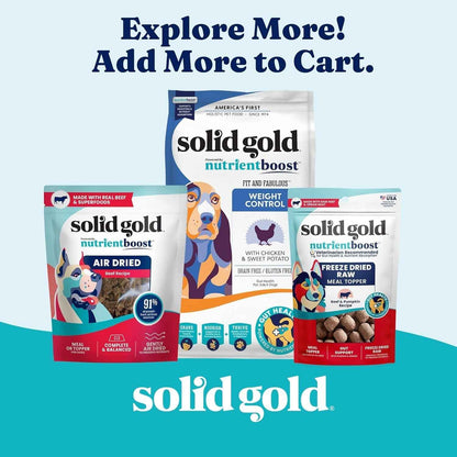 Grain Free Weight Management Dog Food: Solid Gold Wet Recipe