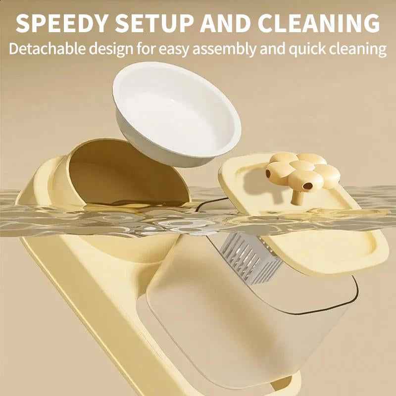 Automatic Cat Feeder and Water Dispenser