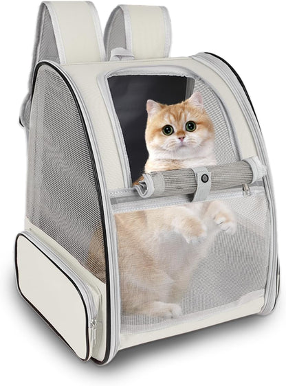 Airline Approved Pet Carrier Backpack -Ventilated for Travel - HuckMB Pet Supply