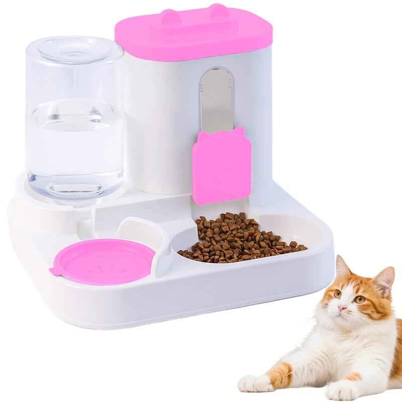 Automatic Cat Feeder and Water Dispenser Set