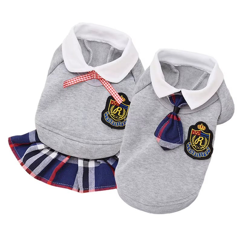 Couple Pet Dog Clothes Pet Matching Clothes - HuckMB Pet Supply