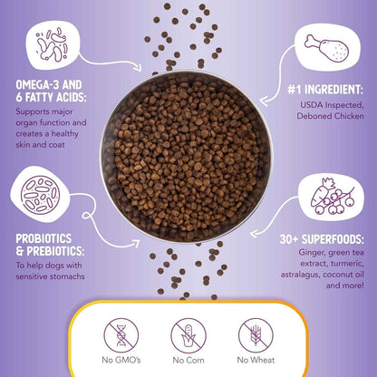 Small Breed Chicken Dog Food With Probiotics & Superfoods