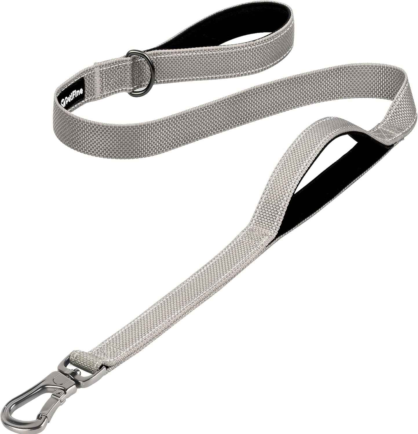 Heavy Duty Reflective Dog Leash: Soft Padded Handles, 4FT