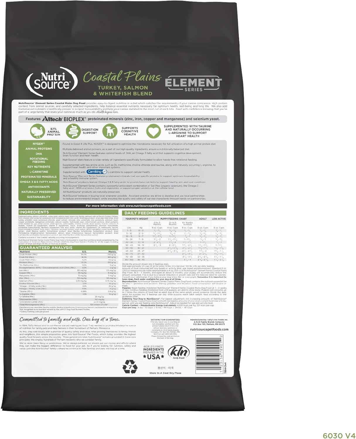 Nutrisource Element Series Coastal Plains Dry Dog Food