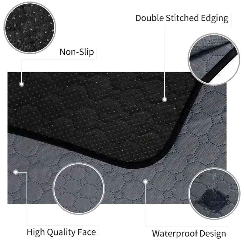 Durable Reusable Dog Pee Pad: Waterproof, Washable