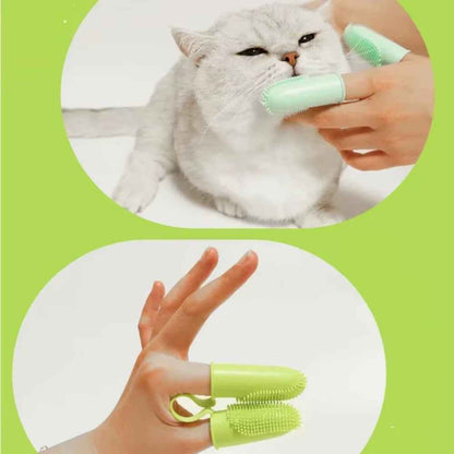 GentlePaws Finger Brush - Soft Pet Toothbrush Ultimate Care