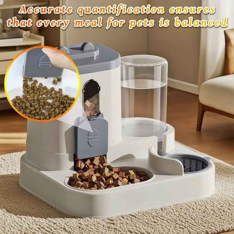 Automatic Cat Feeder and Water Dispenser Set