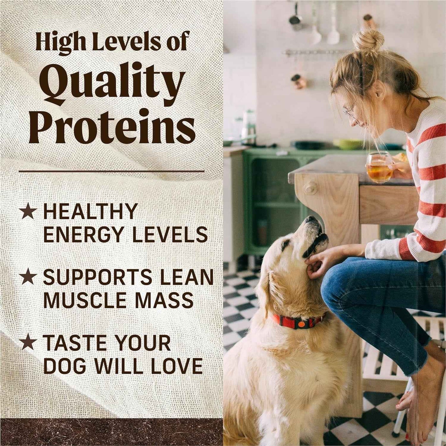 Merrick Grain-Free Chicken Dog Food with Omega & Glucosamine