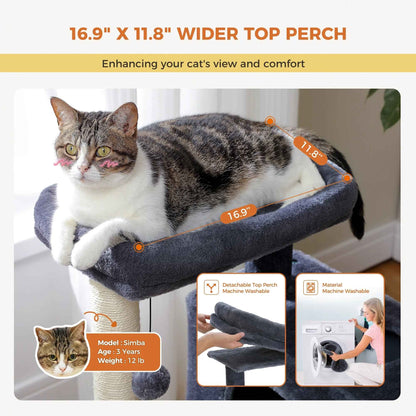 Cat Tower With Condos for Medium Cats